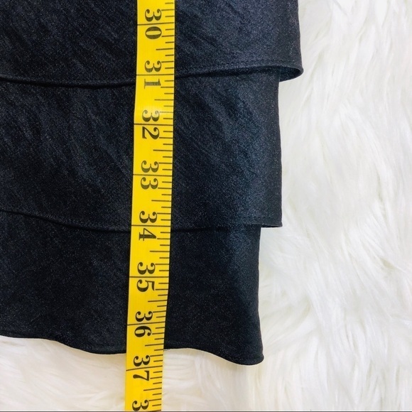 London Times Dress Sz 4 Ruffle Cocktail - Picture 6 of 8